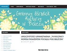 Tablet Screenshot of gok.belzec.pl